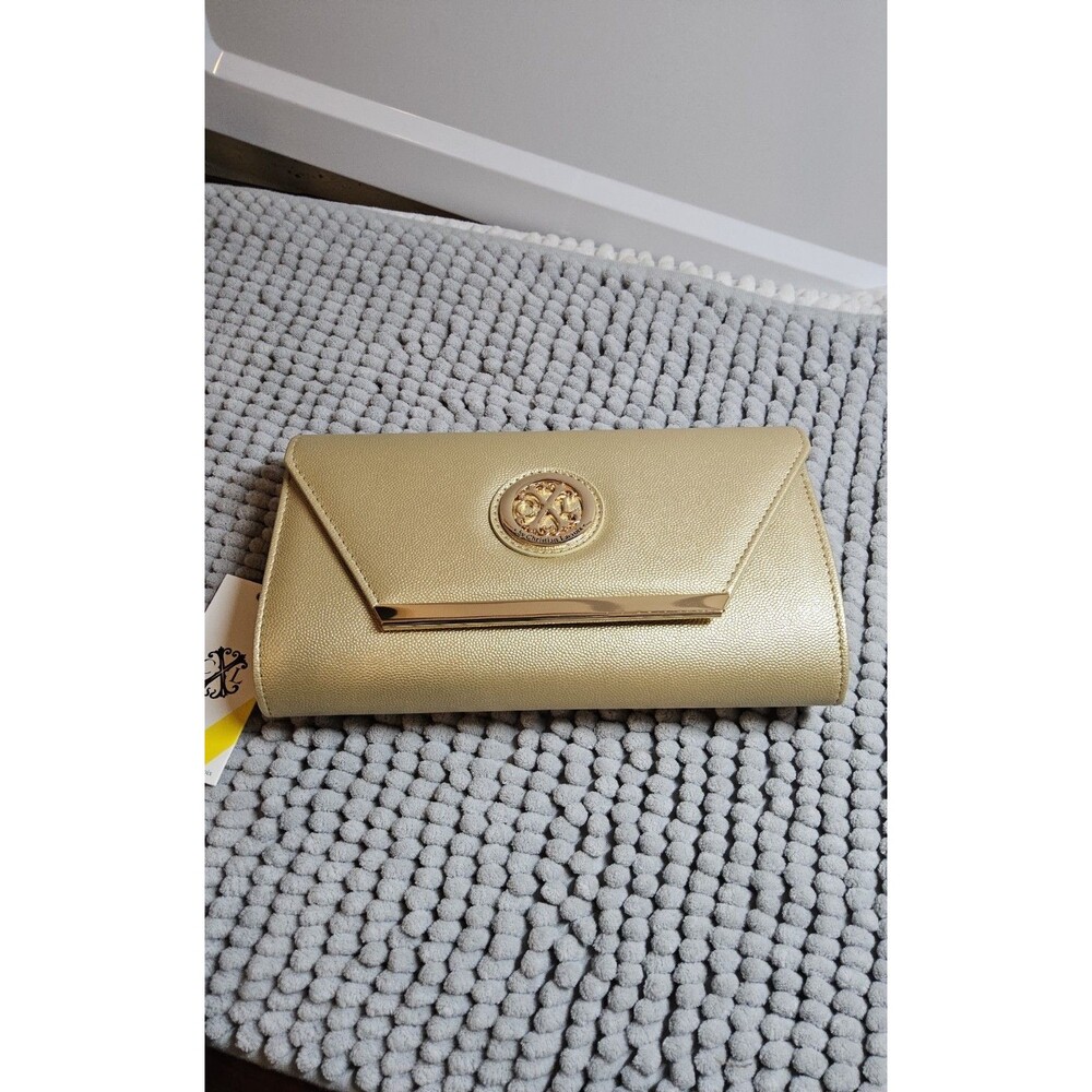 CXL By Christian Lacroix Gold Clutch With Detachable Chain  Bag NWT ($78) - Picture 11 of 11